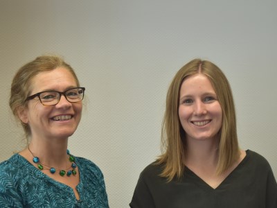 Musiktherapie: Sabine Bischof und Jasmin Wulff
