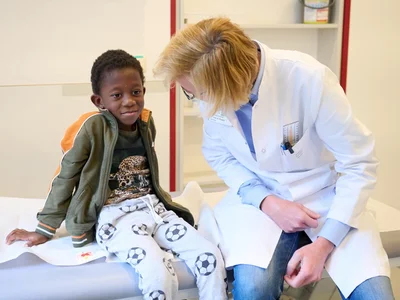 Kiame und Dr. Katrin Rosery