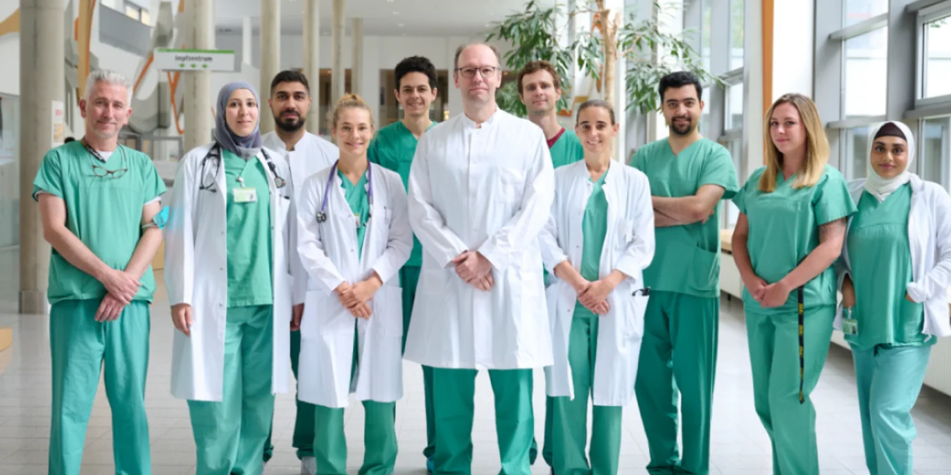 Team ZNA Mitte um Dr. Thorsten Strohmann