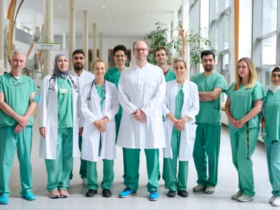 Team ZNA Mitte um Dr. Thorsten Strohmann