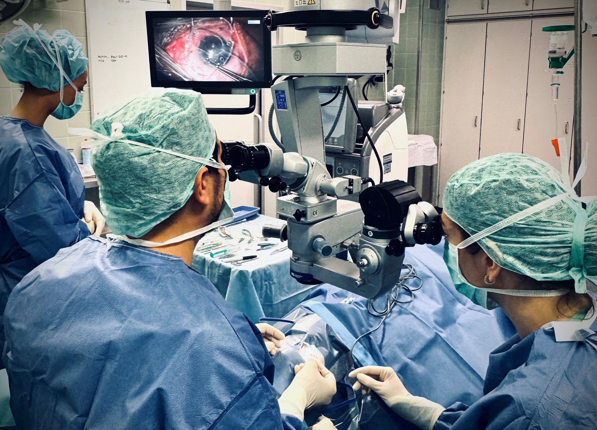 Innovatives Glaukom-Implantat erstmals im Ruhrgebiet eingesetzt