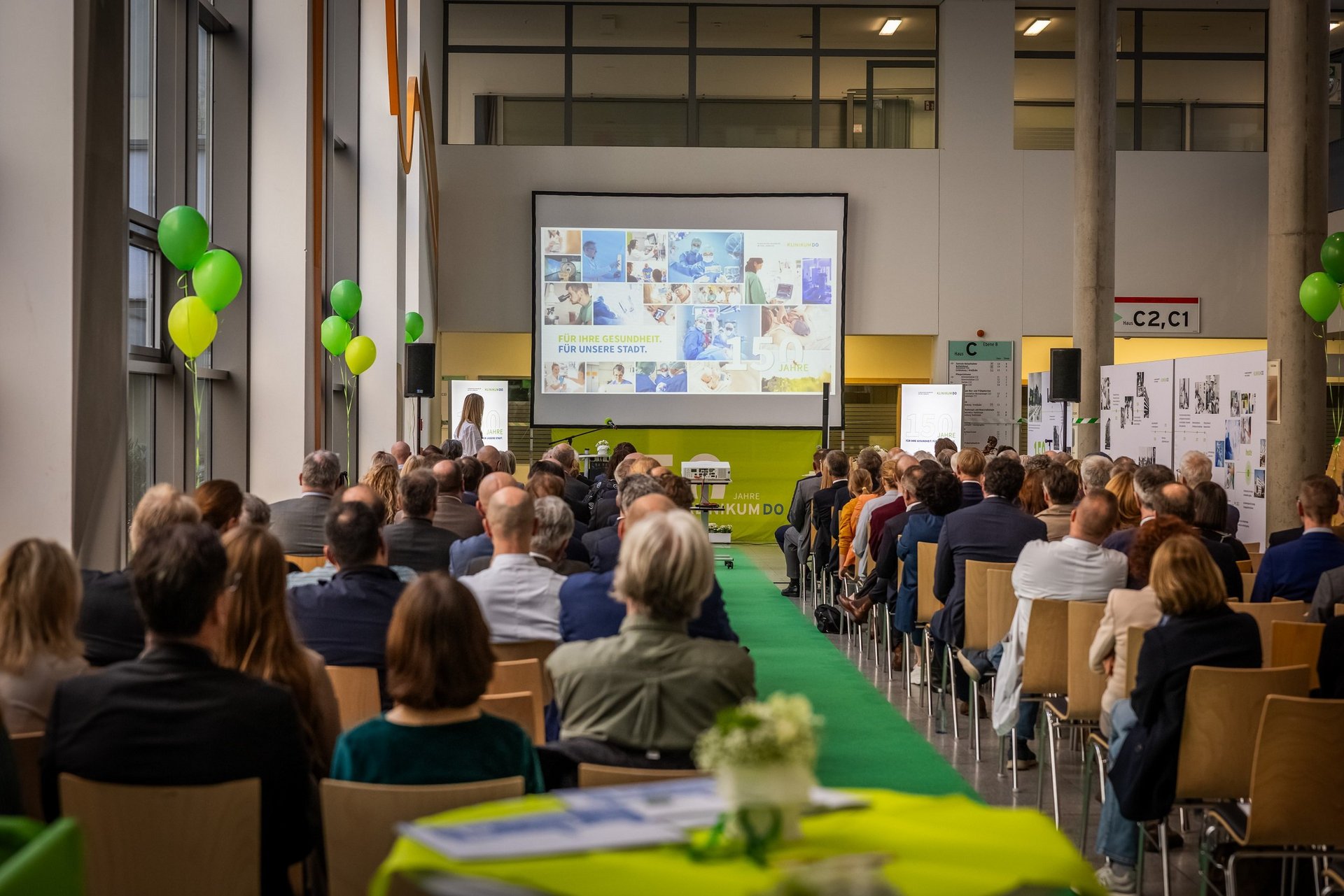 Festakt in der Magistrale