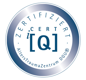Bild zeigt Logo zertifiziertes Alterstraumazentrum