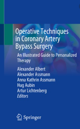 Bild zeigt Titelseite des Buches: Operatives Techniques in Coronary Artery Bypass Surgery