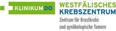 Grafik zeigt Logo Westfälisches Krebszentrum (Zentrum für Brustkrebs und gynäkologische Tumore)