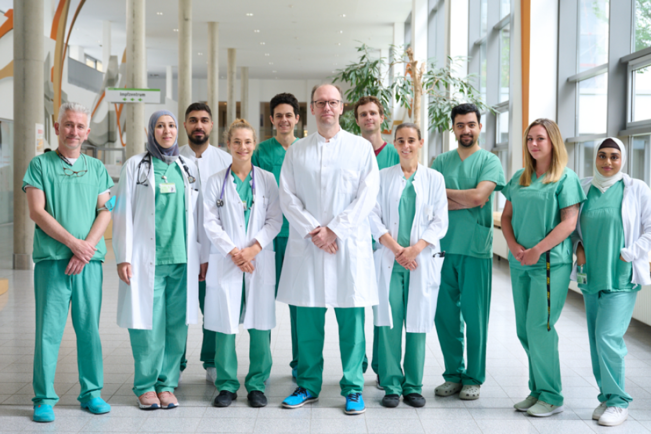 Team ZNA Mitte um Dr. Thorsten Strohmann