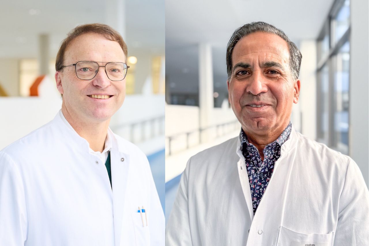 Prof. Dr. Alexander Albert und Dr. Ahmed Abugameh