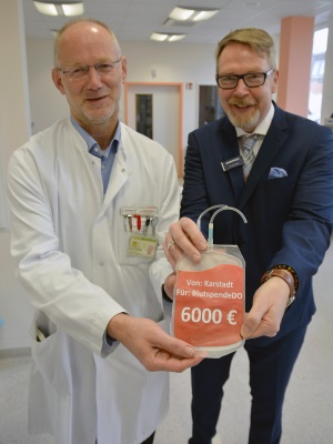 BlutspendeDO: Karstadt Dortmund unterstützt Gutscheine für Erstspender mit 6.000 Euro