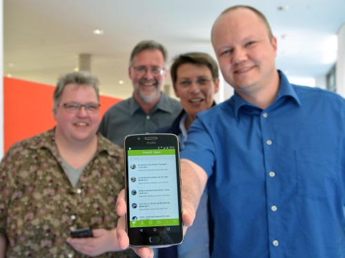 Frau Schimikowski, Herr Mundt, Frau Glasmacher, Herr Schenk