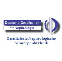 Zertifizierte Nephrologische Schwerpunktklinik der Deutschen Gesellschaft für Nephrologie
