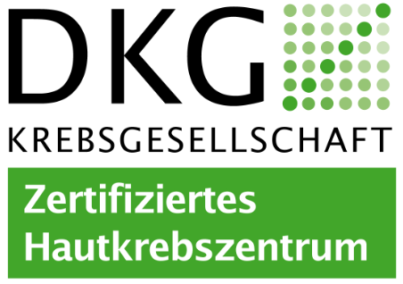 Bild zeigt Logo Zertifiziertes Hautkrebszentrum