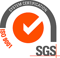 Grafik zeigt SGS-Zertifizierung ISO 9001