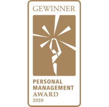 Gewinner des Personal Management Award 2020.