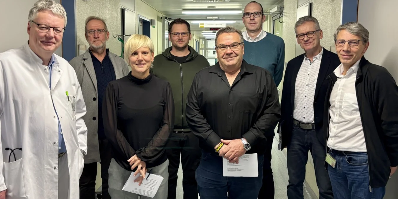 Die Delegation der Deutschen Gesellschaft für Internationale Zusammenarbeit (GIZ) hat am Donnerstag (11.12.) das Klinikum Dortmund besucht.