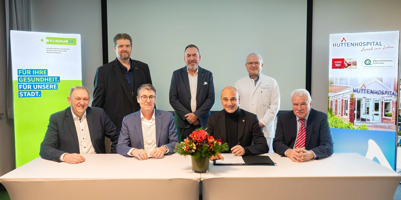 Vertragsunterzeichnung am Klinikum Dortmund