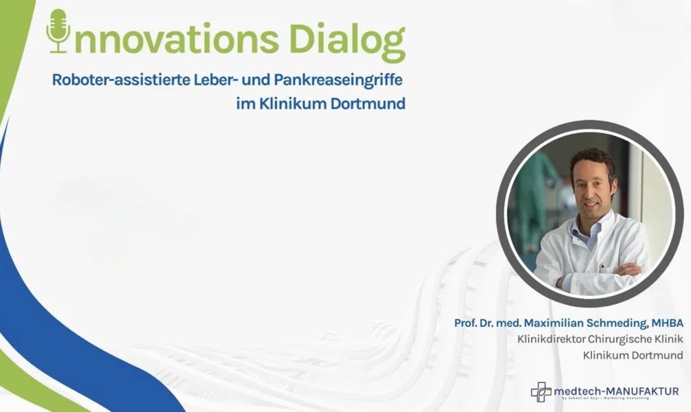 Roboter-assistierte Leber- & Pankreas&shy;eingriffe