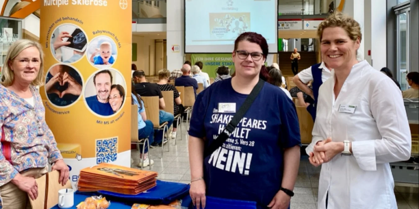 Prof. Dr. Gisa Ellrichmann-Wilms beim MS-Infotag 2025