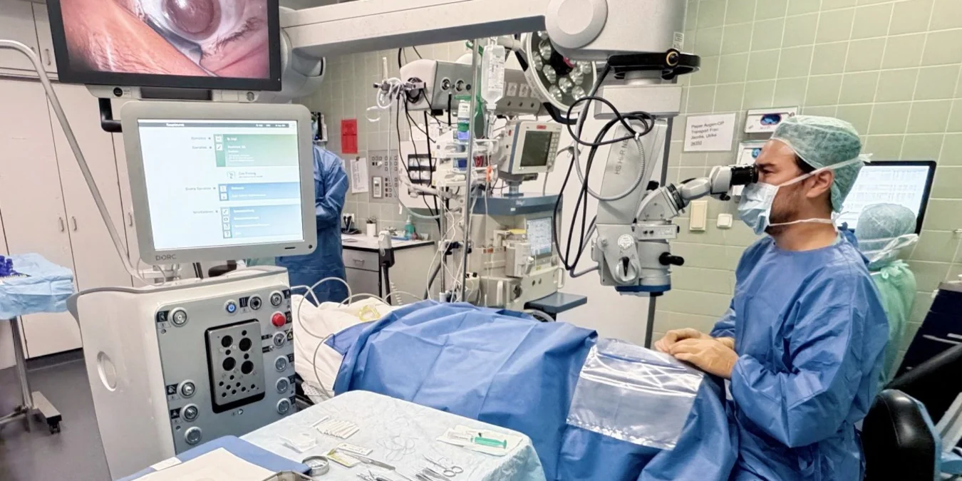 Dr. Raffael Liegl, Direktor der Augenklinik
