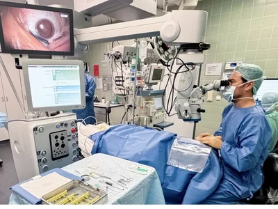 Dr. Raffael Liegl, Direktor der Augenklinik