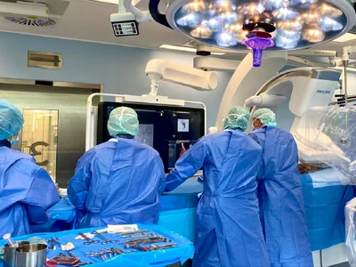 Operation in der Gefäßchirurgie 